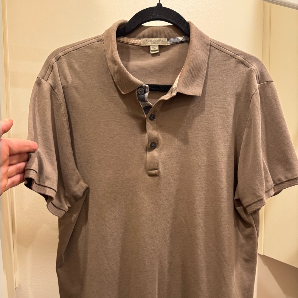 Burberry Men's Brown Polo Shirt